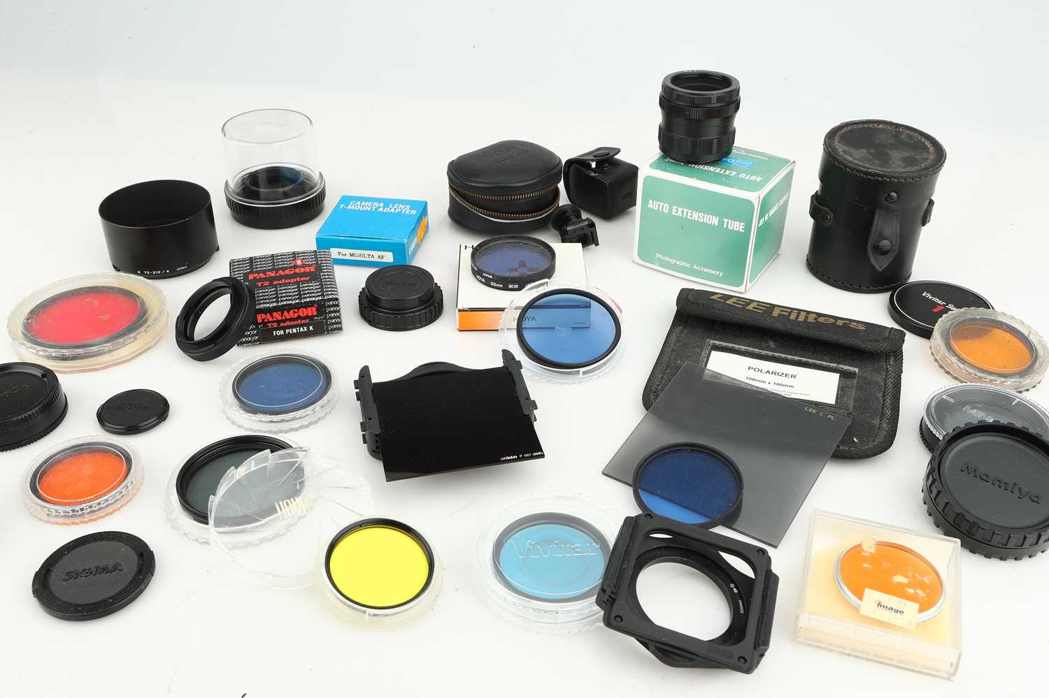 A Mixed Selection of Camera Filters and Accessories,