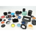 A Mixed Selection of Camera Filters and Accessories,