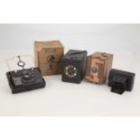 A Good Mixed Lot of Early Cameras,