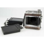 A Modified Graflex Speed Graphic 4x5 Press Camera,