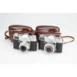 Two Kodak Retina Cameras,