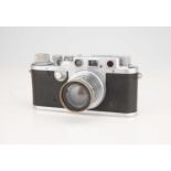 A Leica IIIc Rangefinder Camera,