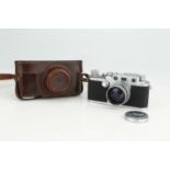 A Leica IIIc 'Sharlskin' Rangefinder Camera,