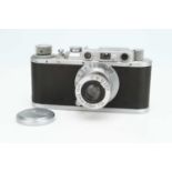 A Leica II Rangefinder Camera,