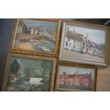 A Collection of Paintings by Local Reading Artist, John W. Brooker,