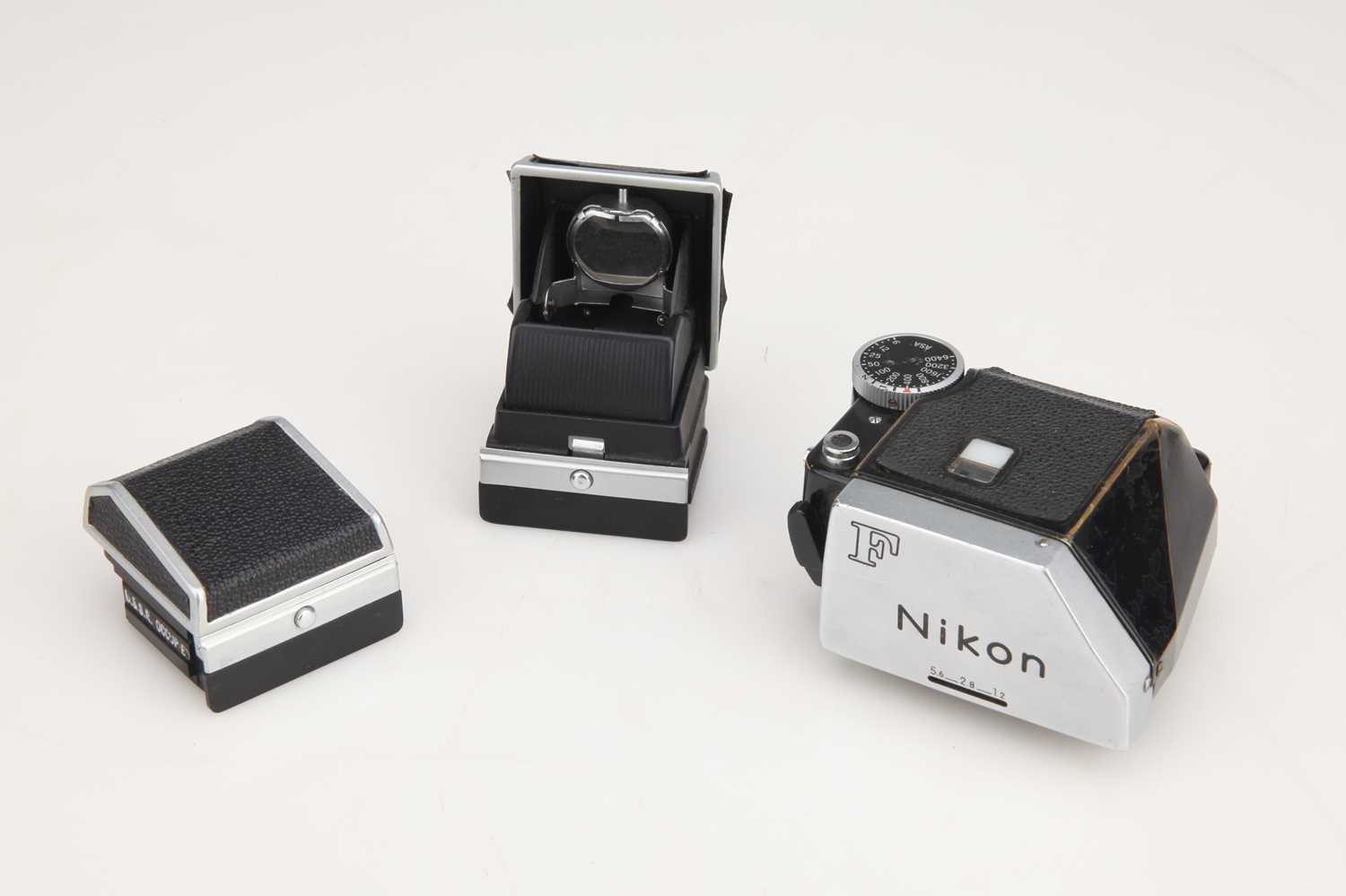 A Nikon F Metered Prism Head,