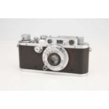 A Leica III 35mm Rangefinder Camera,