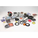 A Selection of Camera Filters and Accessories,