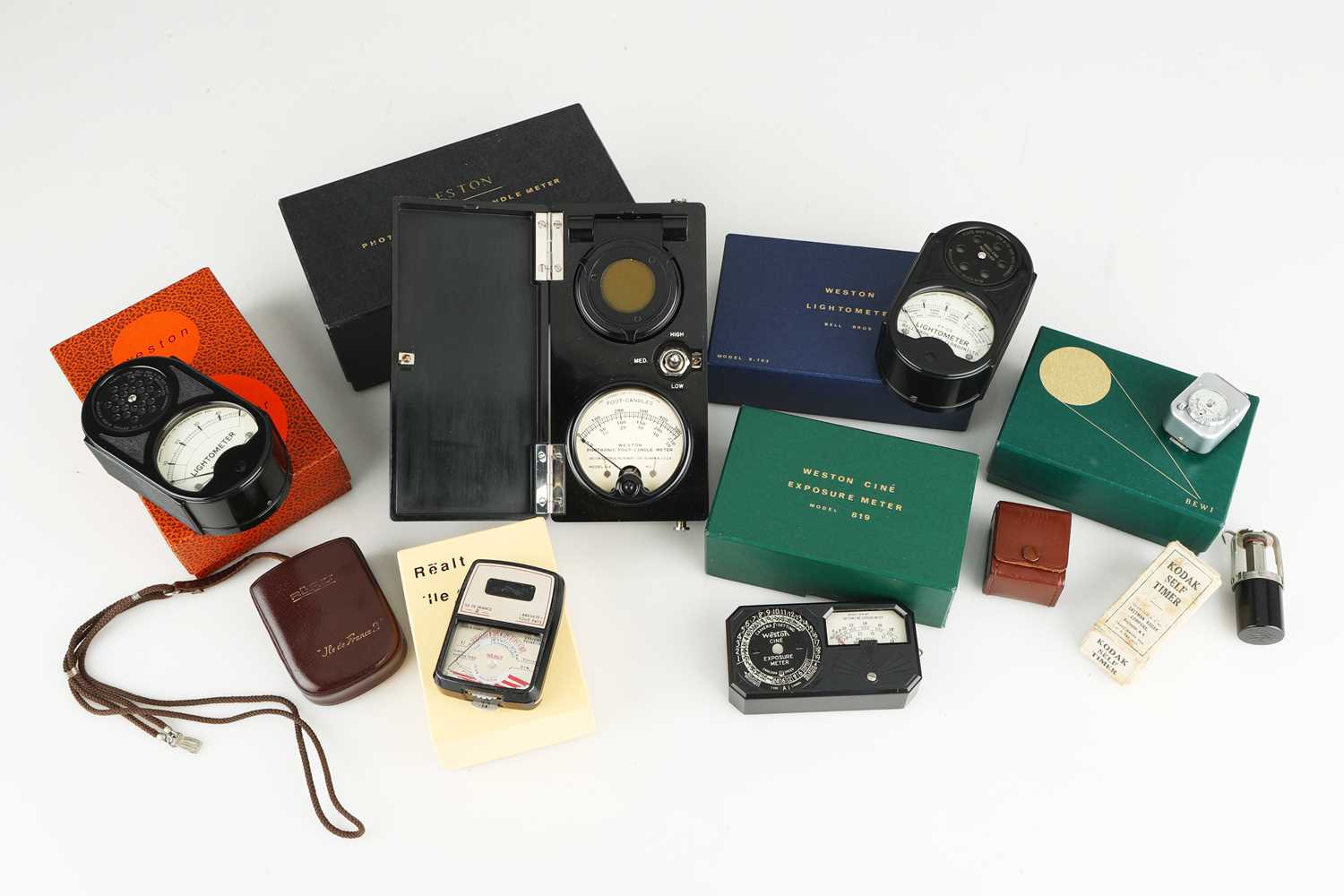 A Selection of Light Meters,