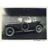 A Vintage French Motoring Photograph,