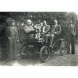 Vintage Photographs of a 1901 De Dion-Bouton,