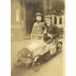 H SCHONLAND, Photograph of Children's Pedal Car,