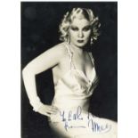 An Autographed Photograph of Mae West,
