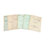 A Collection of 6 WWII Restricted British Intelligence Reports,