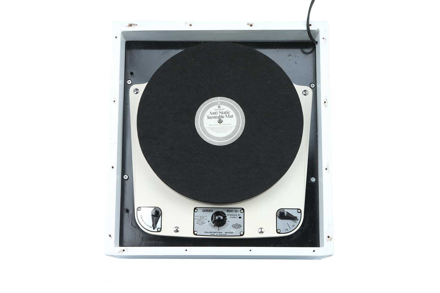 Garrard 301 Transcription Turntable,