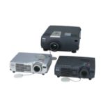 Collection of Three Epson LCD Projectors,