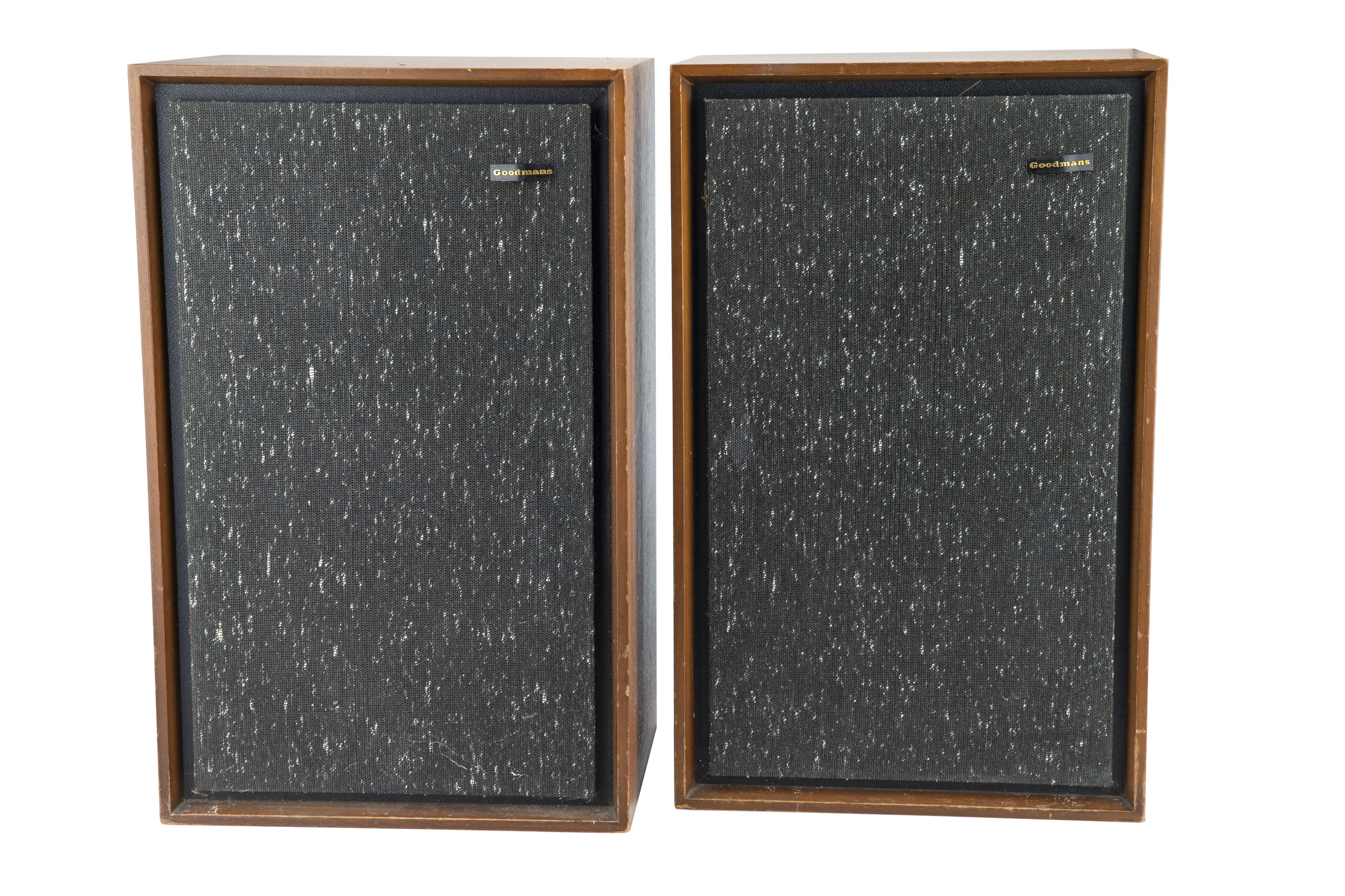 Two Large Goodmans Magnum-K Speakers,