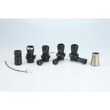 * A Selection of Four Leitz MIKAS Microscope Adapters,