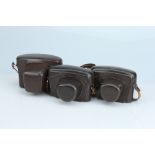 A Selection of Three Leica Ever Ready Cases,