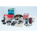 A Good Selection of Primarily Leitz Camera Accessories,