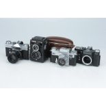 A Selection of Russian 35mm Cameras,