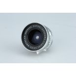 A Leitz Super-Angulon 21mm f/3.4 Lens,