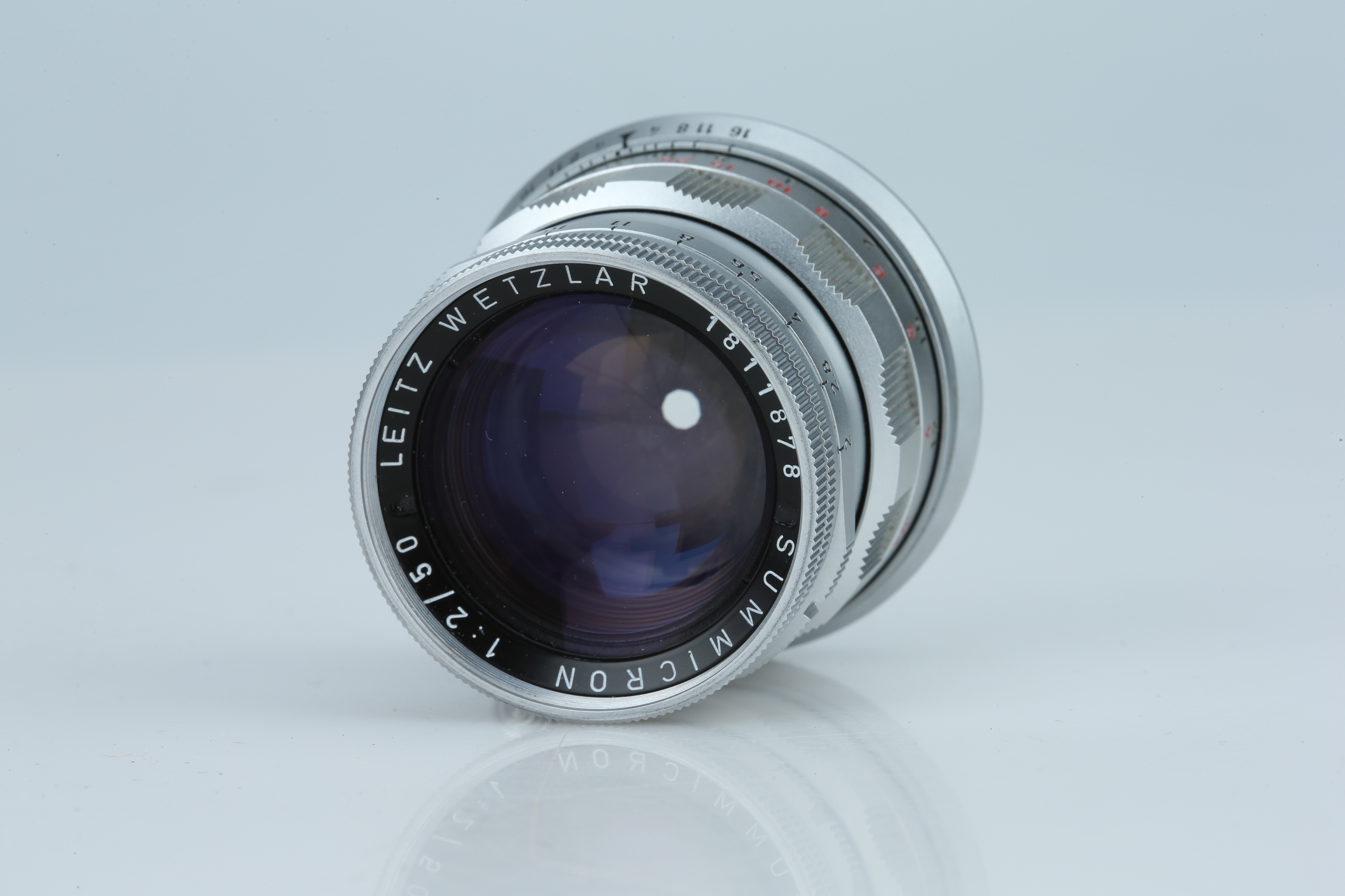 A Leitz Summicron 50mm f/2 Lens,