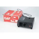 A GAF Slide Projector,