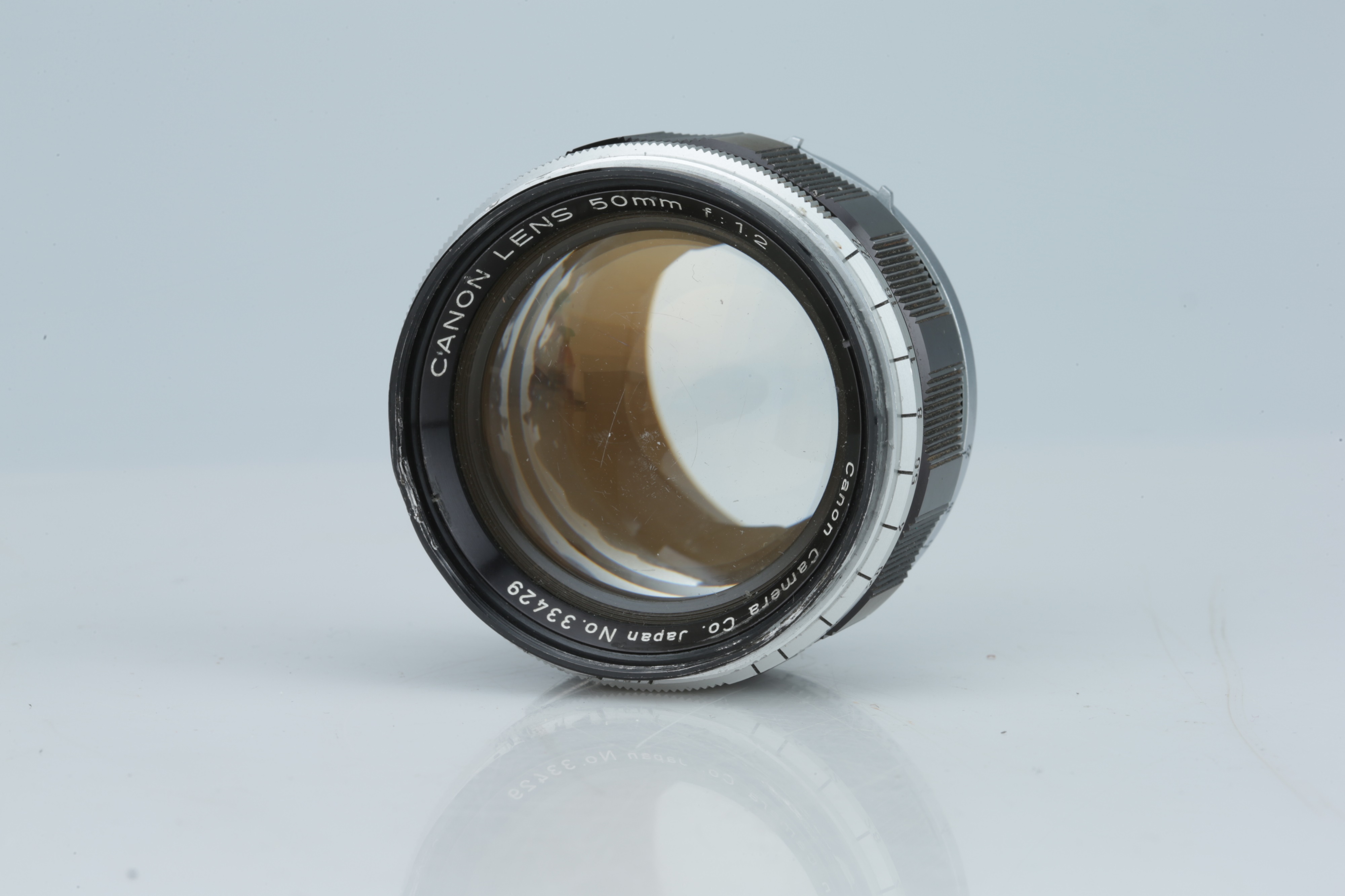 * A Canon 50mm f/1.2 Lens,