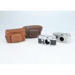 Two Foca 35mm Rangefinder Cameras,