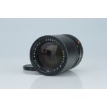 * A Leitz Elmar-R 180mm f/4 Lens,