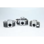 * A Selection of Three Ihagee SLR Cameras,