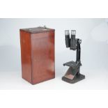 A Leitz Stereo Binocular Microscope,