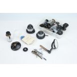 A Collection of Watson Microscope Parts and Accessories,