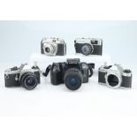 A Selection of 35mm Cameras,