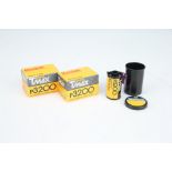 Three Rolls of Kodak P3200 35mm Film,