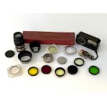 A Selection of Various Leica Accessories,