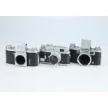 * A Selection of 35mm Cameras,