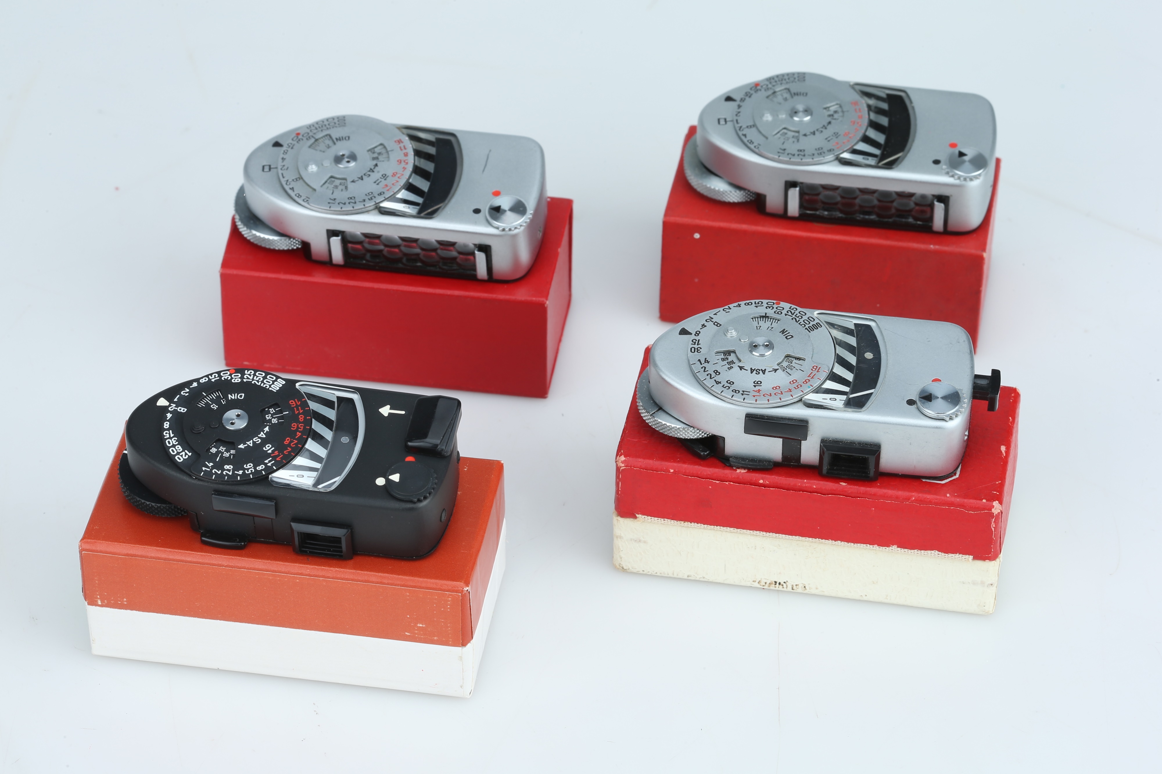 A Selection of Four Leica Meters,