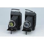 Two Voigtlander Bessa Folding Cameras,