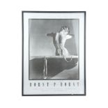 A Framed Poster for a Horst P Horst Exhibition,