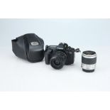 A Canon EOS 650 35mm SLR Camera Outfit,