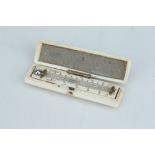 A Regency Pocket Thermometer,