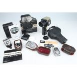 A Selection of Photographic Light Meters,