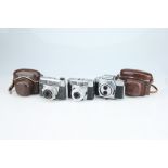 * A Selection of 35mm Cameras,
