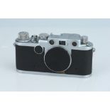 A Leica IIF Red Dial Rangefinder Body,