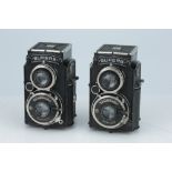 Two Voigtlander Superb TLR Cameras,