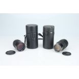 Two Olympus Telephoto Lenses,