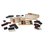 A Large Collection of Microscope Slide Micrometers;