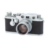 A Leica IIIf Delay Rangefinder Camera,